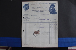 Fac- 38 /Anvers - Antwerpen -F.X. Beukelaer, Distillerie De L'Élixir D'Anvers -  Balsan -  / 1924 - Levensmiddelen