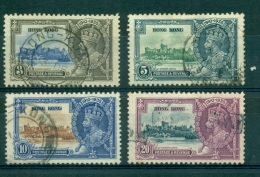 HONG KONG 0132/35 Jubilé De Georges V - Used Stamps