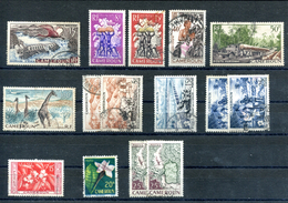 Cameroun - Lot D'oblitérés Maury Entre 260 Et 272 - PA 43 46 & 47 - T 505 - Used Stamps