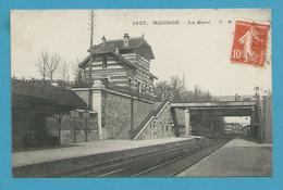 CPA1927 - Chemin De Fer La Gare MEUDON 92 - Meudon
