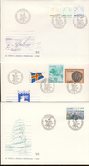 #F960. Åland 1984. Full Year FDC's (3 Covers). Michel 1-7. - Aland