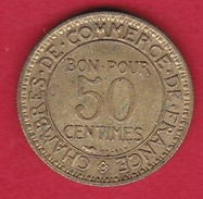 France 50 Centimes Chambre De Commerce 1923 - SUP - Autres & Non Classés