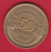 France 50 Centimes Morlon - 1939 B - Andere & Zonder Classificatie