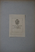 Ex-libris Héraldique Italien, XIXème - Aloÿs Scosso - Exlibris