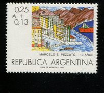 423943399 ARGENTINIE DB 1986 POSTFRIS MINTNEVER HINGED POSTFRIS NEUF YVERT 1545 - Neufs