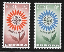 IRLANDE   -  TIMBRE N° 167 : 168   -  EUROPA   -  NEUF  -  1964  Mini Charnière - Neufs