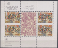 PORTUGAL 1982 HB-36 NUEVA - Blocs-feuillets