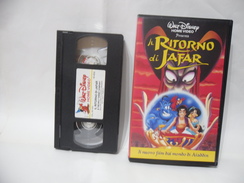 VHS WALT DISNEY I CLASSICI IL RITORNO DI JAFAR. - Dibujos Animados