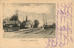 95  SANNOIS  LA GARE  LA VOIE - Sannois