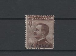 1907-12 Levante La Canea 40 C. MLH - La Canea