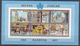 B1743 - BRITISH COLONIES BARBUDA Yv BF N°21 ** SILVER JUBILEE - Barbuda (...-1981)