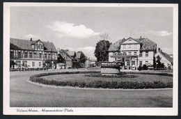 9783 - Alte Ansichtskarte - Uelzen - Hammerstein Platz - Gel 1960 - Reher - TOP - Uelzen