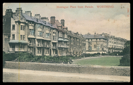 ENGLAND -SUSSEX - WORTHING- Montague Place .carte Postale - Worthing