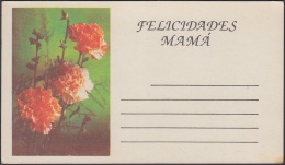 1994-EP-33 CUBA 1994. POSTAL STATIONERY PERIODO ESPECIAL CARD. FLORES FLOWERS UNCATALOGUED. ERROR DOUBLE ENGRAVING. - Brieven En Documenten