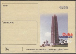 2000-EP-153 CUBA 2000. Ed.8. PLAZA DE LA REVOLUCION. - Lettres & Documents