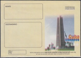 2000-EP-156 CUBA 2000. Ed.8. PLAZA DE LA REVOLUCION. ENGRAVING ERROR DISPLACED COLOR. - Lettres & Documents