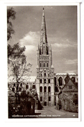 S2015 Postcard, Small Size - ENGLAND, Norfolk - NORWICH Cathedral From The South_ NOT WRITED _ - Norwich