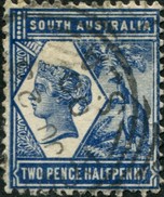 Pays :  48 (Australie Du Sud : Colonie Britannique)      Yvert Et Tellier N° :  77 (o) - Used Stamps