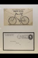 POSTAL STATIONERY - ILLUSTRATED BICYCLES 1886-1908. A Delightful Collection Of Postal Stationery Items Featuring... - Otros & Sin Clasificación