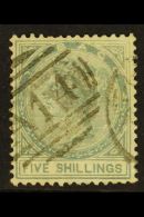 1879 5s Slate, Wmk Crown CC, SG 3w, Good Used. For More Images, Please Visit... - Trinidad Y Tobago