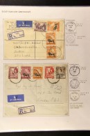 1953-61 STAMPS AND POSTAL HISTORY COLLECTION A Neatly Presented Collection Of Modern Used Stamps With Interesting... - Kenya, Uganda & Tanganyika