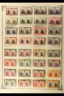 1928-31 FINE MINT SELECTION On Album Pages. Includes 1928 Rome Catacombs Both Sets, 1930 Goya (Postage) Set And... - Autres & Non Classés