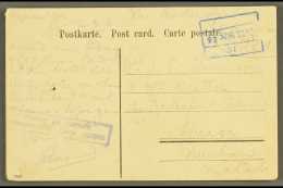 1915 (23 Apr) "On Active Service" Colour Ppc Of Lazareth Field At Bethanian Addressed To Durban With Fine Field... - África Del Sudoeste (1923-1990)