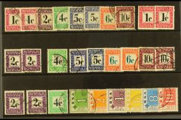 POSTAGE DUES 1961-72 RSA Issues Almost Complete, Missing Three 4c Values From 1969 & 1971 Issues, SG D51/8,... - Sin Clasificación