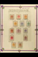 ORANGE FREE STATE 1868 - 1897. ATTRACTIVE SPECIALIZED "ORANGE TREE" MINT & USED COLLECTION Presented On... - Sin Clasificación
