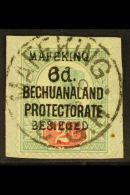 MAFEKING SIEGE 1900 6d On 2d Green & Carmine, Type 1 Ovpt On Bechuanaland Protectorate Issue, SG 8, Very Fine... - Unclassified