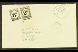 POSTAGE DUES 1975 (21 Nov) Cover Addressed Locally & Posted Without Stamps, Bearing 1952 8c & 1965 2c... - St.Lucia (...-1978)