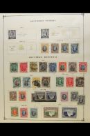 RHODESIAS 1891 To Late 1960's Fine Mint, Never Hinged Mint And Used On Printed Pages, In Glassine Packets And On... - Other & Unclassified