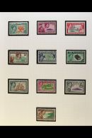 1940-9 Basic KGVI Issues Complete, SG 1/16, Fine Mint (18). For More Images, Please Visit... - Pitcairninsel