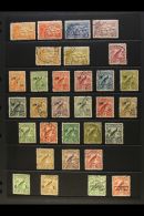 1925-1934 FINE USED COLLECTION Presented On A Pair Of Stock Pages. Includes 1925-27 "Native Village" Range To 6d... - Papúa Nueva Guinea