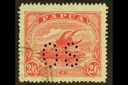 OFFICIALS 1911 2s 6d Rose Carmine, Punctured "O S", SG O45 Superb Used. For More Images, Please Visit... - Papua-Neuguinea