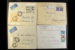 1920-48 COVERS AND CARDS COLLECTION An Exciting Assembly Of Mostly Commercial Covers From The Palestine "British... - Palestina
