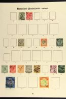 1891-1935 ALL DIFFERENT USED COLLECTION On Lean Imperial Printed Album Pages, Includes 1891-95 1d, 2d, 4d And 6d... - Nyassaland (1907-1953)