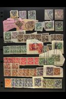 REVENUES ACCUMULATION On A Hagner Page, We See A Few KGV Issues To 10s Fiscally Used, Plus £5 &... - Northern Rhodesia (...-1963)