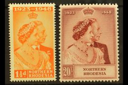 1948 Silver Wedding Set, SG 48/49, Fine Mint. (2) For More Images, Please Visit... - Northern Rhodesia (...-1963)