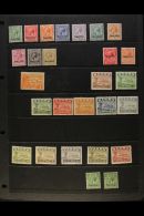 1916-70 MINT & USED COLLECTION Presented On Stock Pages. Includes KGV Defins To 1s Mint, 1924-48 "Freighter"... - Nauru