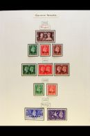 TANGIER 1937-1950 COMPLETE VERY FINE MINT COLLECTION On Leaves, All Different, Complete SG 244/88, Note 1937,... - Other & Unclassified
