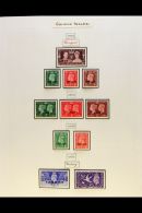 TANGIER 1937-1950 COMPLETE VERY FINE MINT COLLECTION On Leaves, All Different, Complete SG 244/88, Note 1937,... - Autres & Non Classés