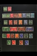SPANISH CURRENCY 1912-37 USED COLLECTION On A Stock Page. Includes 1914-26 Set To 1p On 10d, 1925-31 Set, 1935... - Other & Unclassified