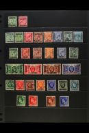 SPANISH CURRENCY 1912-37 USED COLLECTION On A Stock Page. Includes 1914-26 Set To 1p On 10d, 1925-31 Set, 1935... - Sonstige & Ohne Zuordnung