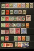 1898-1957 ALL DIFFERENT MINT COLLECTION Mostly QV To KGV Issues And Which Includes Gibraltar Issues Overprinted... - Other & Unclassified