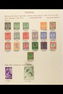 PAHANG 1935-55 VERY FINE MINT Collection. Includes 1935 Sultan Bakar Complete Set, 1948 Silver Wedding Set ($5 Is... - Otros & Sin Clasificación