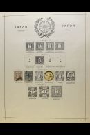 1872-1913 FINE USED COLLECTION On Pages, All Different, Inc 1872 ½s & 1s, 1874 2s Syll 16, 1875 4s Syll... - Autres & Non Classés