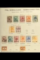 SOMALILAND 1903 - 1925 Fine Mint And Used Collection With 1903 Set Fine Used, 1906 Ovpts To 50c On 5a Yellow, 1906... - Other & Unclassified