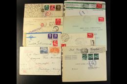 1940s CENSOR COVERS & CARDS COLLECTION A Most Interesting Collection Of Commercial / Printed Covers &... - Unclassified