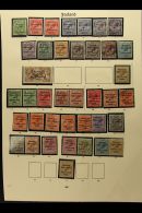 1922-1940 COLLECTION In Hingeless Mounts On Pages, Mostly Mint, Inc 1922 Dollard Opts Set Mint (½d Used),... - Otros & Sin Clasificación